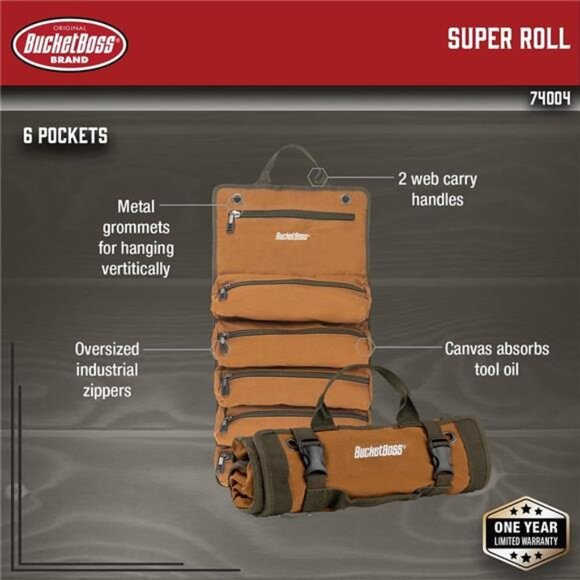 Super Roll, Tool Bags - Original Series (74004) , Brown - Picture 3 of 8